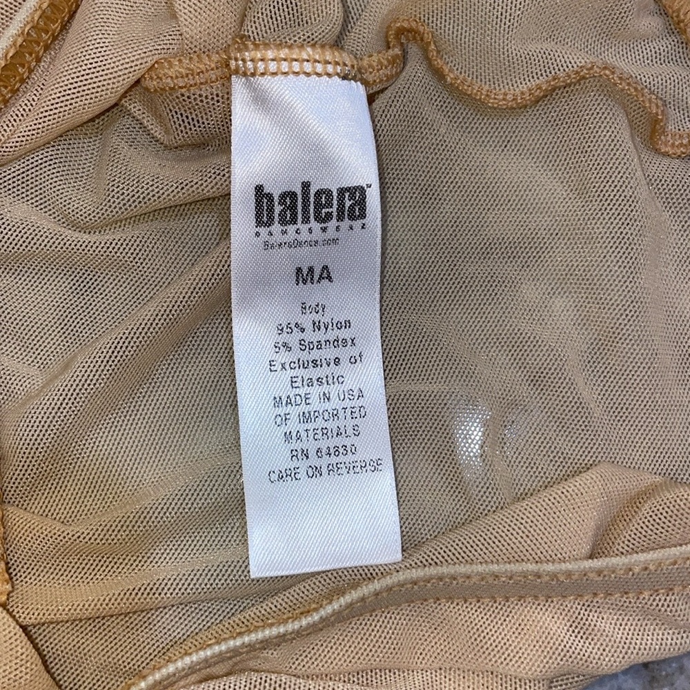 Balera dance wear mesh leotard liner - Picture 4 of 5